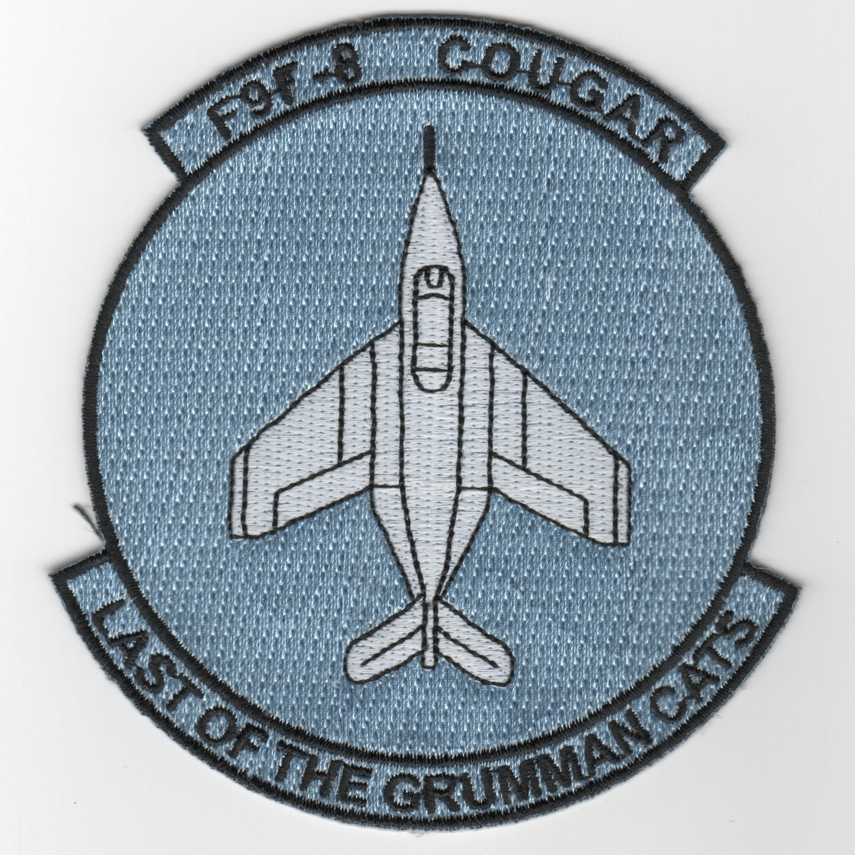 F9F-8 Cougar Aircraft Patch (Blue)