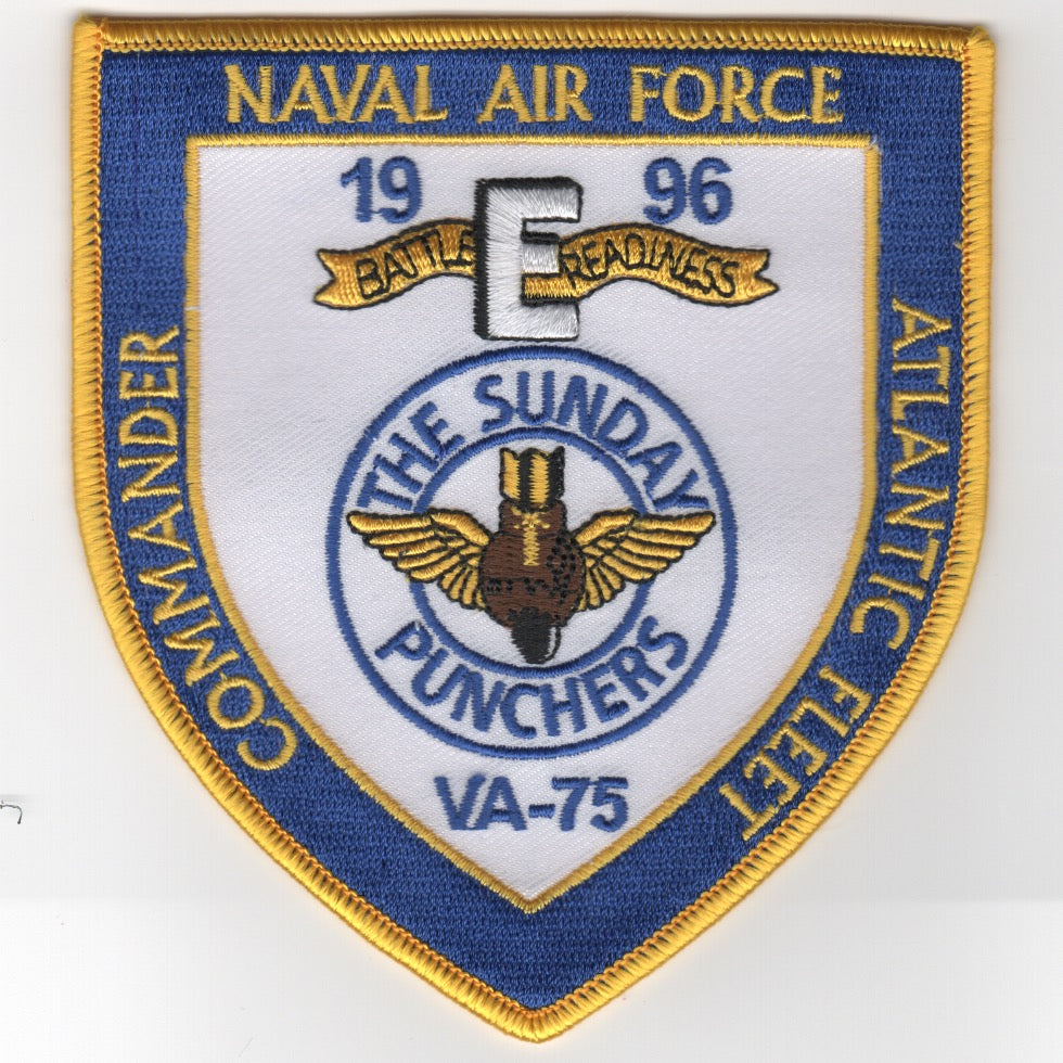VA-75 1996 Battle 'E' Shield (Original)