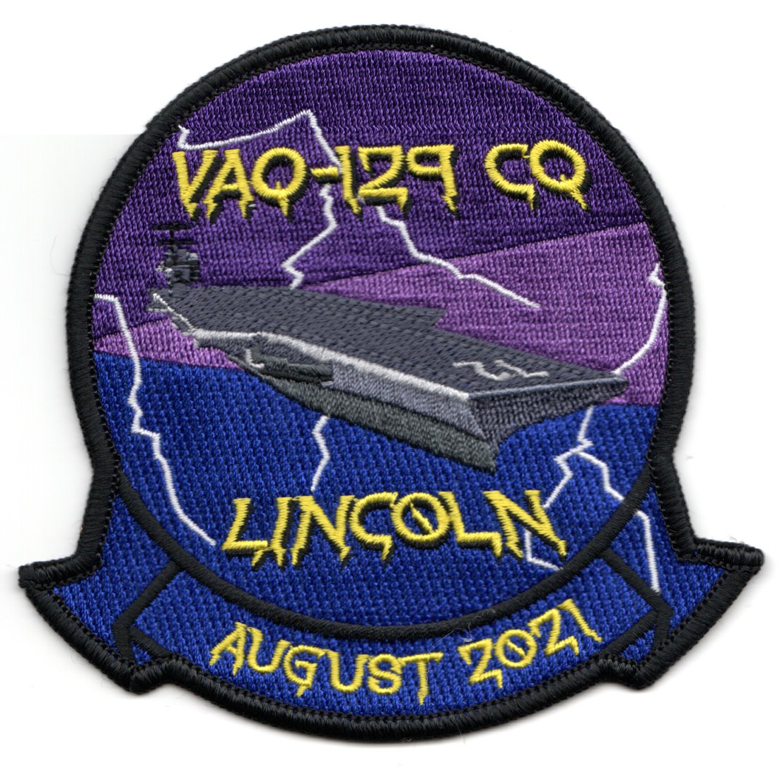VAQ-129 'JERNIGAN' CQ Sqdn Patch