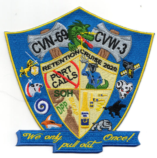 VAQ-130 2020 'RETENTION Cruise' Backpatch