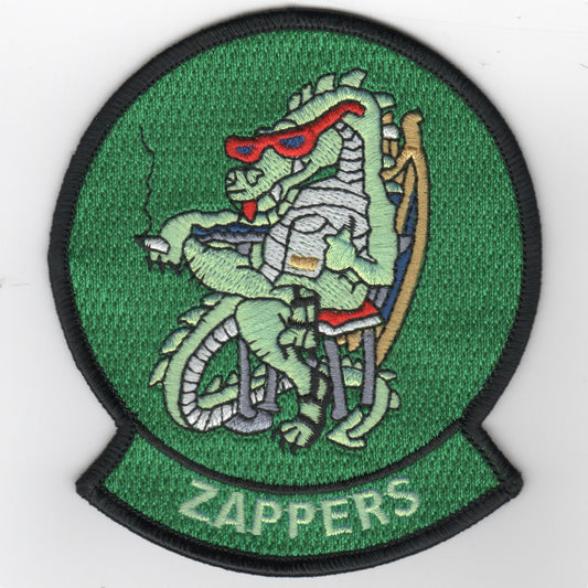 VAQ-130 'Zappers' Patch (Green/Velcro)