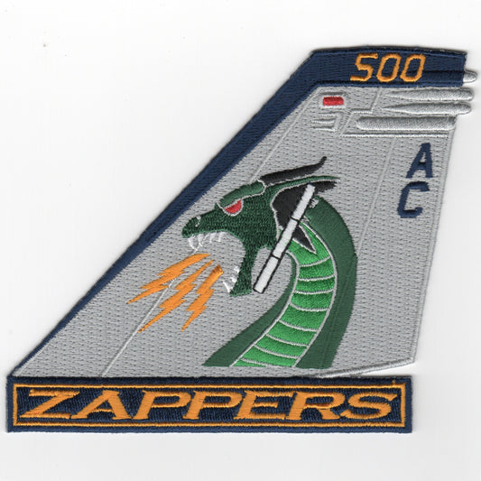 VAQ-130 'ZAPPERS' E/A-18 Tailfin