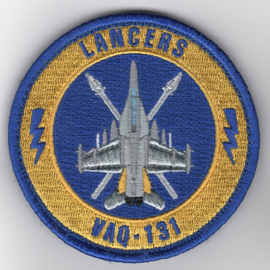 VAQ-131 EA-18 Aircraft Bullet (Blue-Ylw/No V)