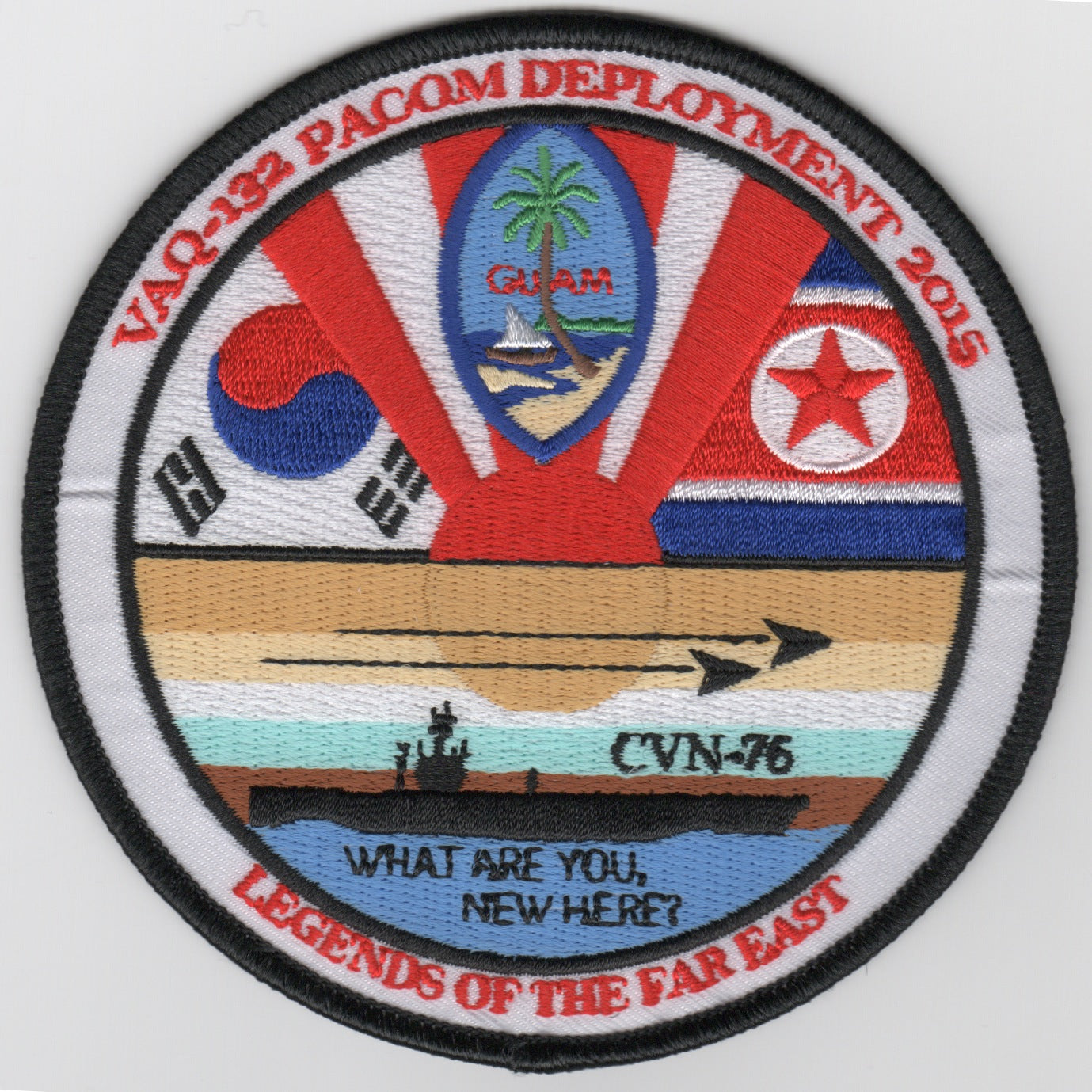 VAQ-132 2015 'PACOM' Cruise Patch