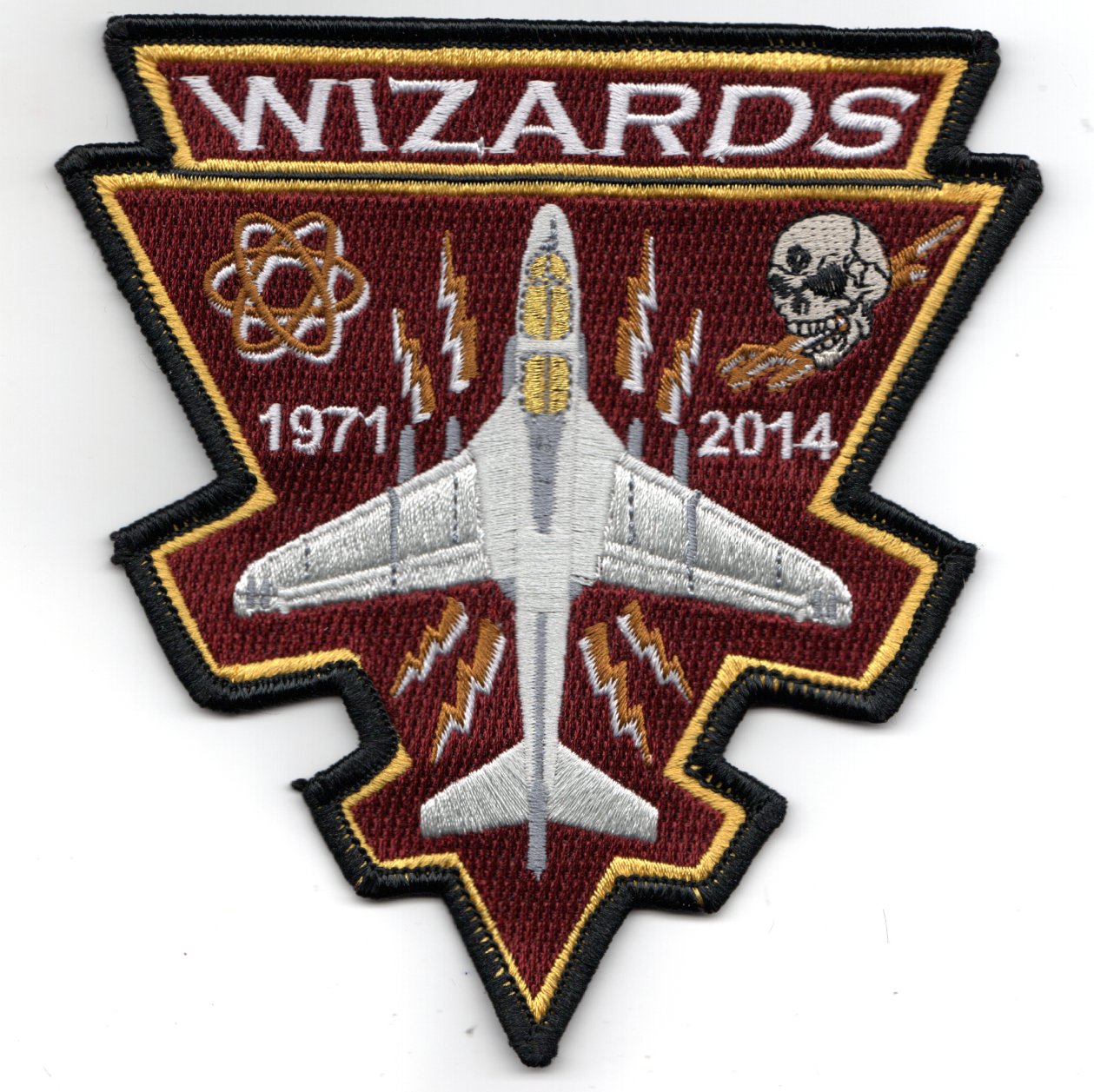 VAQ-133 EA-6B DECOMM Triangle Patch