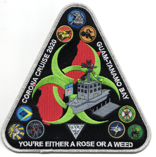 VAQ-142 2020 'GUAM-TANAMO' Backpatch (Green Bio)