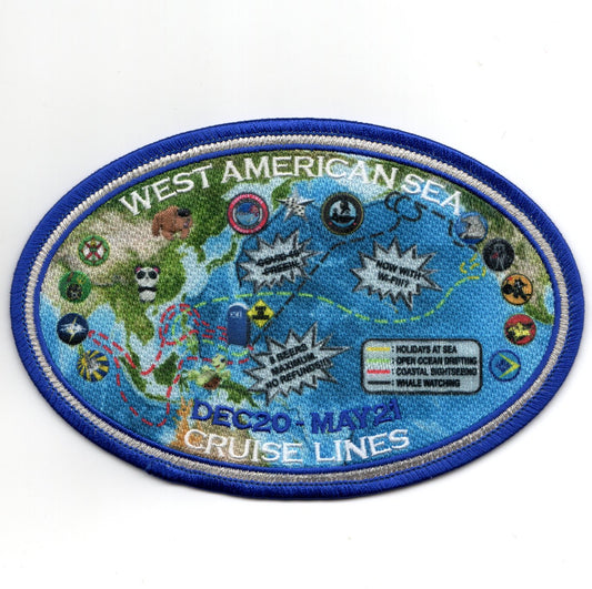 VAQ-142 2021 'West American Sea' (Blue/Oval)