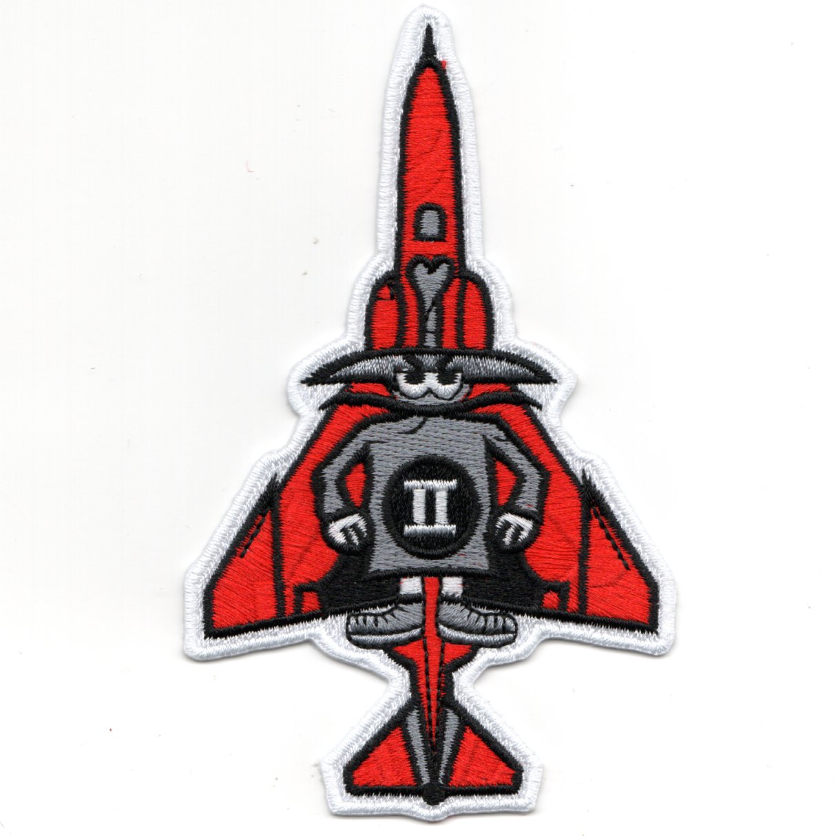 VF-102 F-4 A/C Patch (Planform/Red)