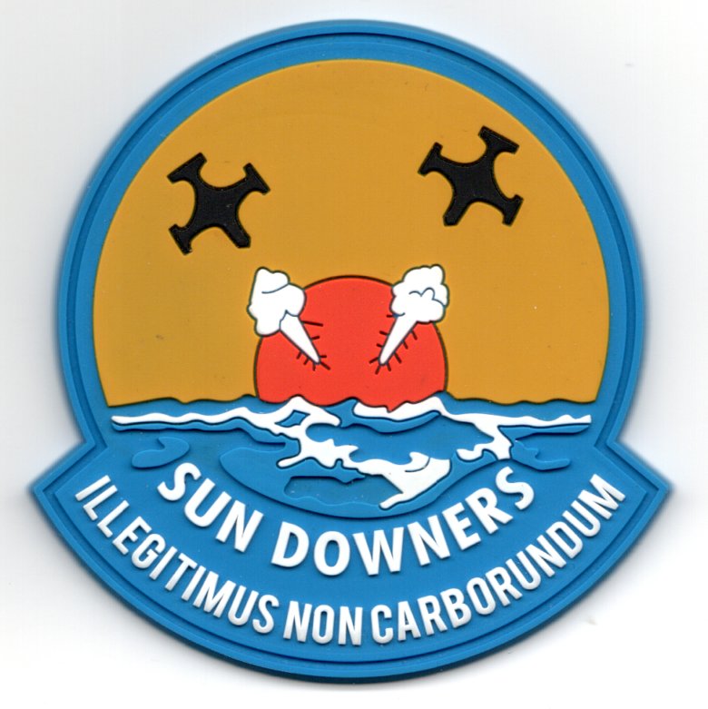 VF-111 'ILLEGITIMUS' Squadron Patch (PVC)