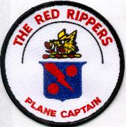 VF-11 Plane Captain Patch (White)