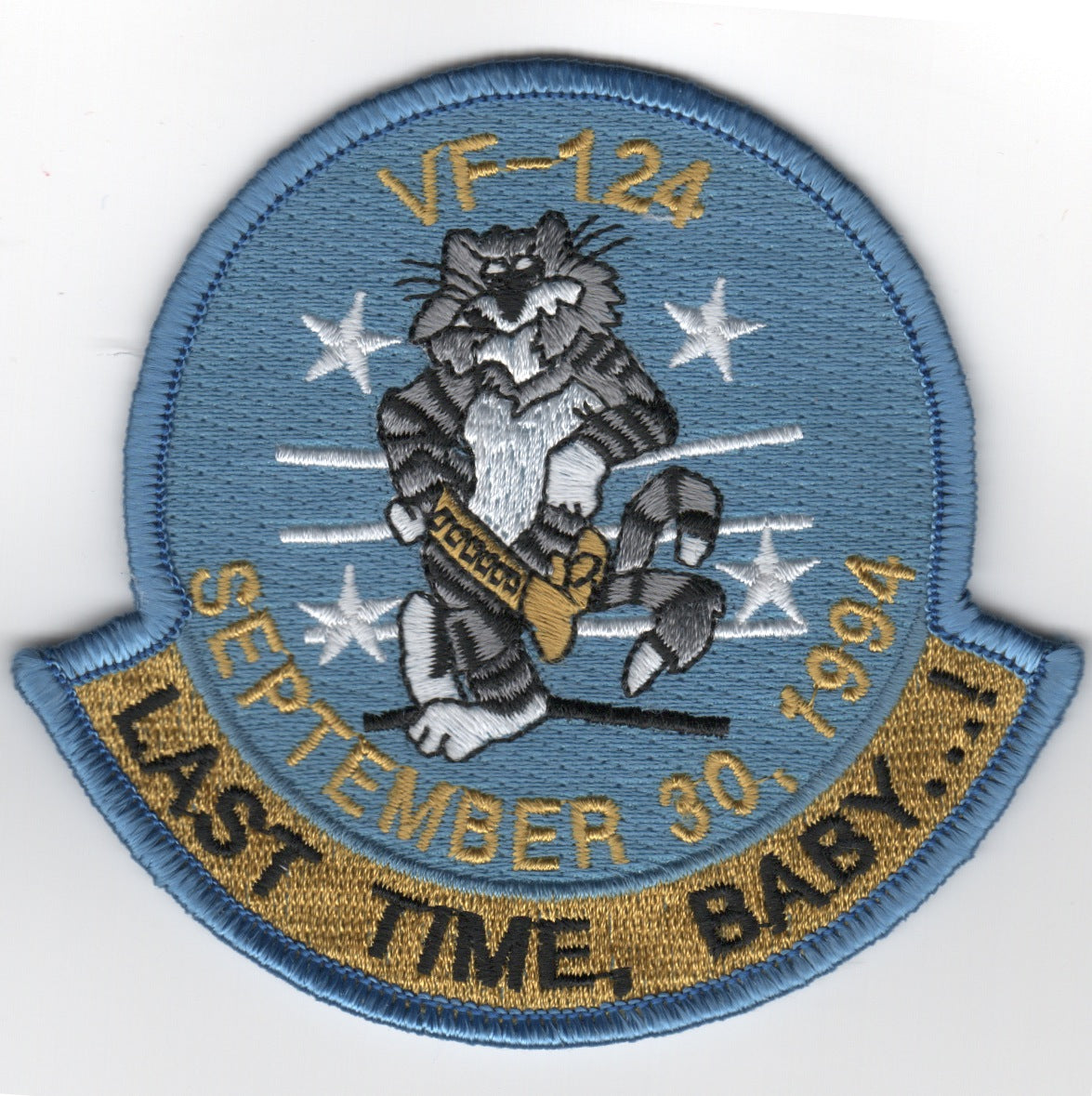 VF-124 'Last Time, Baby' Patch