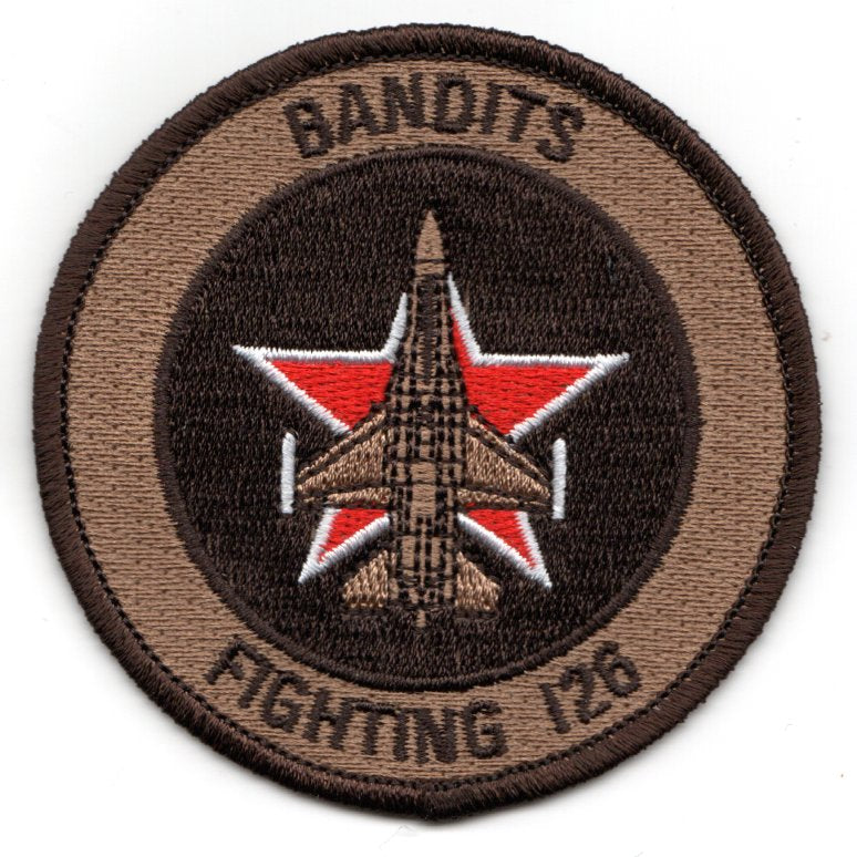 VF-126 F-16 'Bullet' Patch (Des/Round)