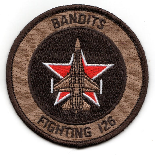 VF-126 F-16 'Bullet' Patch (Des/Round)