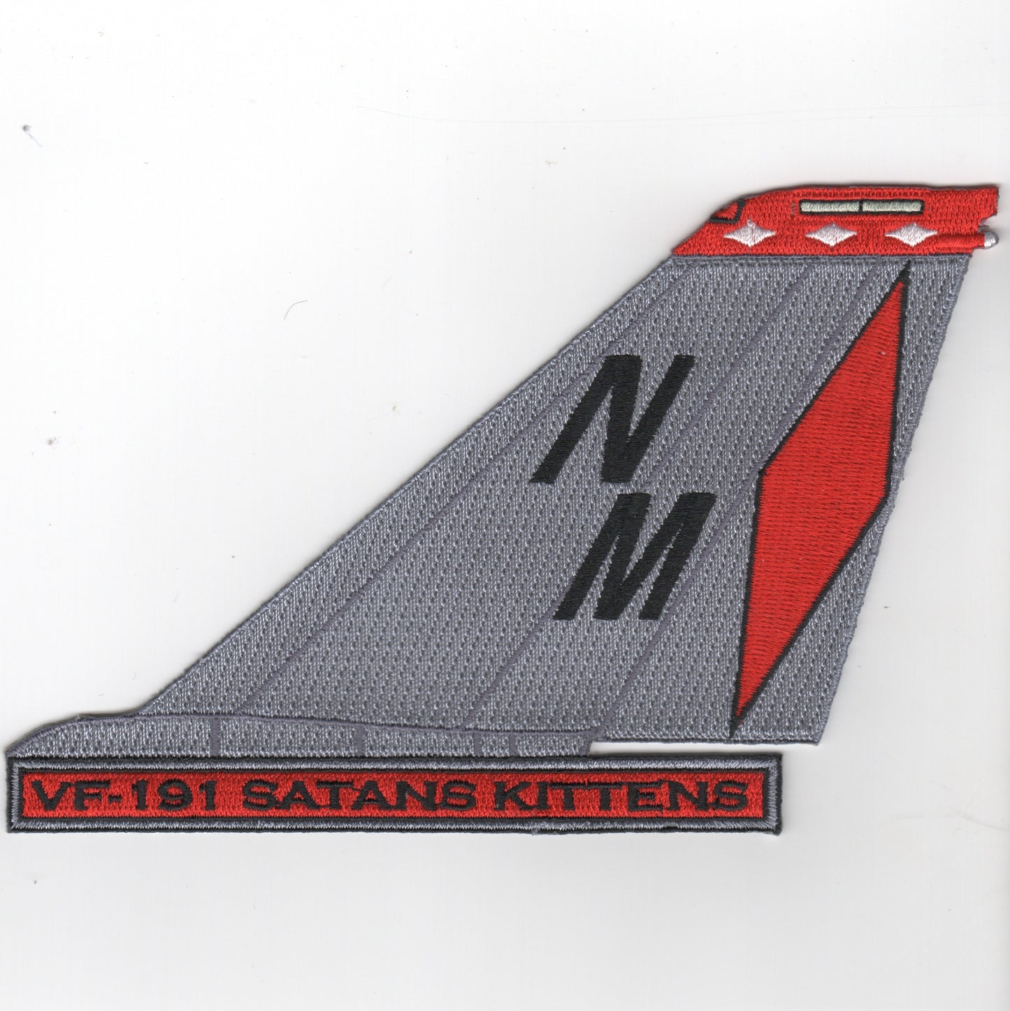VF-191 F-14 Tailfin (Text/Red Diamond)
