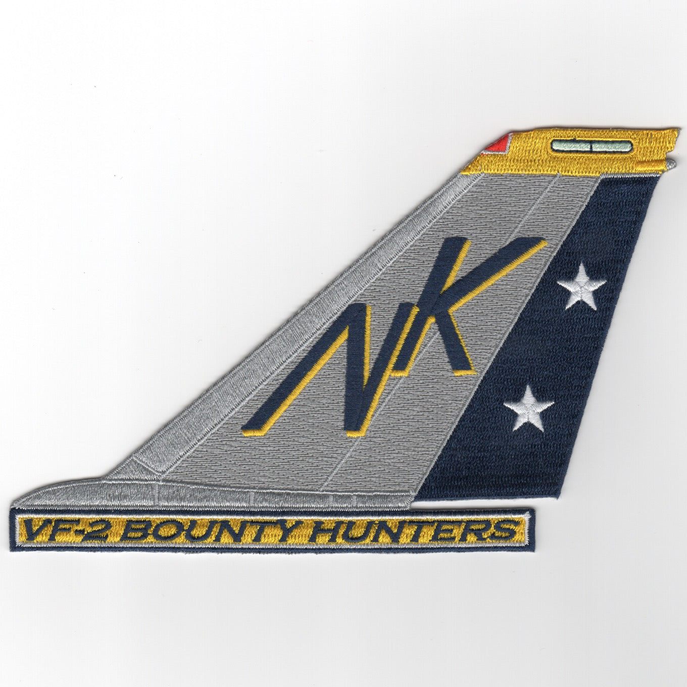 VF-2 F-14 Tomcat Tail (NK/Stars/Text)