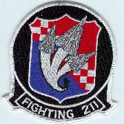 VF-211 '3-Tomcats' Patch (Black)