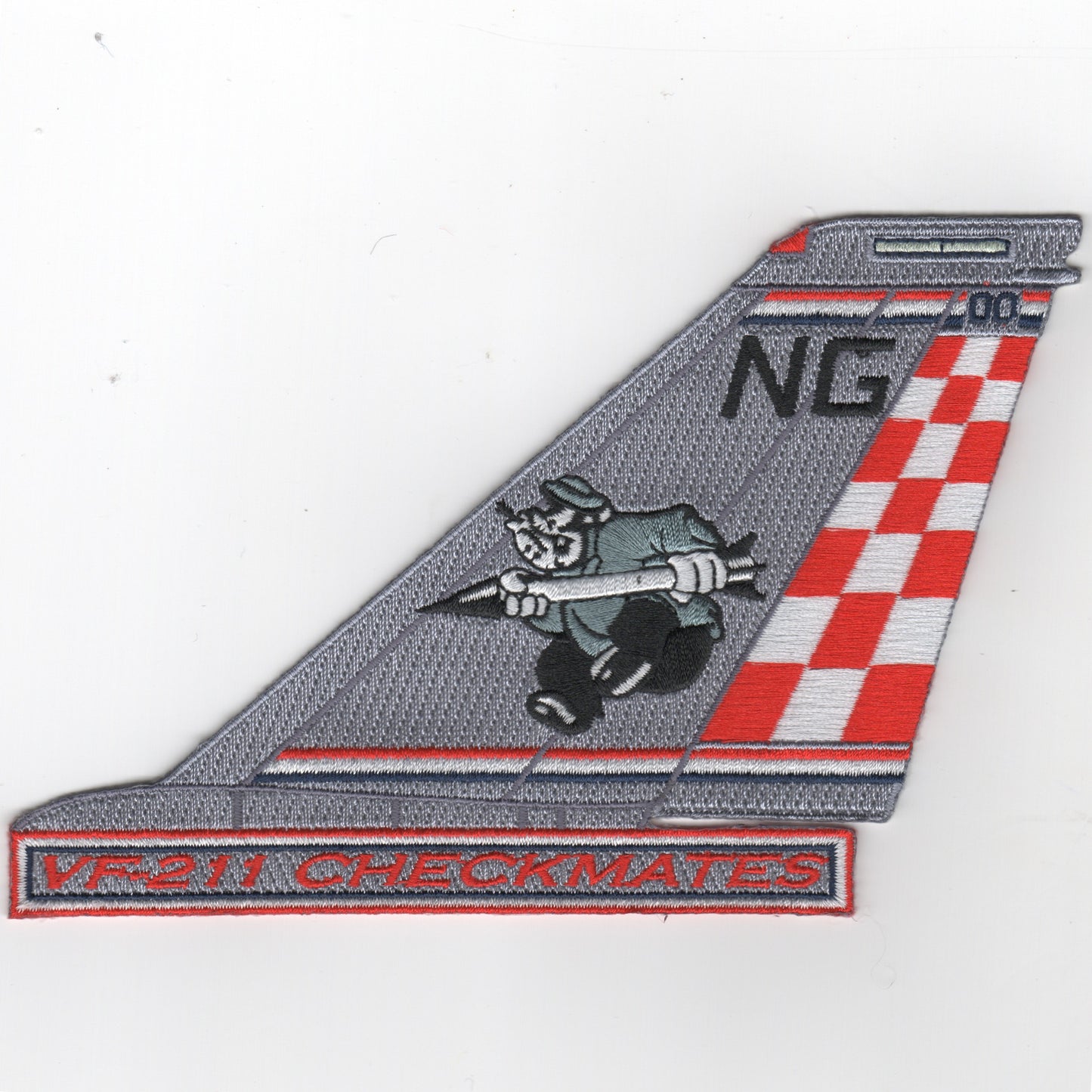 VF-211 F-14 Tailfin (Text/BRUTUS)