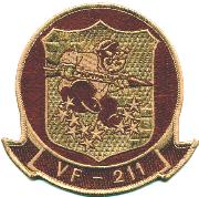 VF-211 Squadron Patch (Desert)
