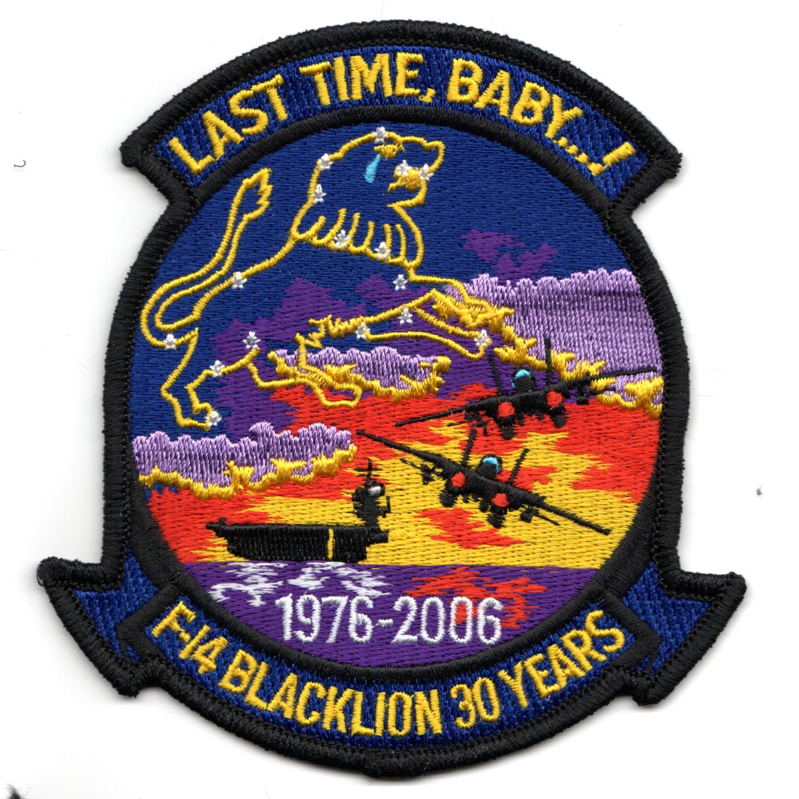 VF-213 2006 '30 Year' DECOMM Patch