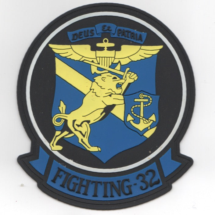 VF-32 Squadron Patch (Pilot Wings/PVC)