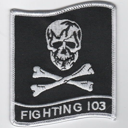 VF-103 Squadron Patch (Black/3.5")